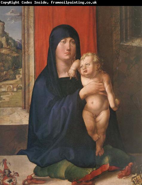 Albrecht Durer The Virgin and child at a window